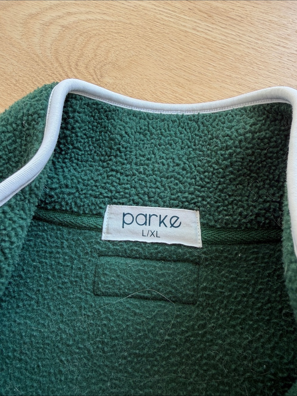 Parke NYC Limited Edition lightweight fleece quarter zip - Picture 2 of 3